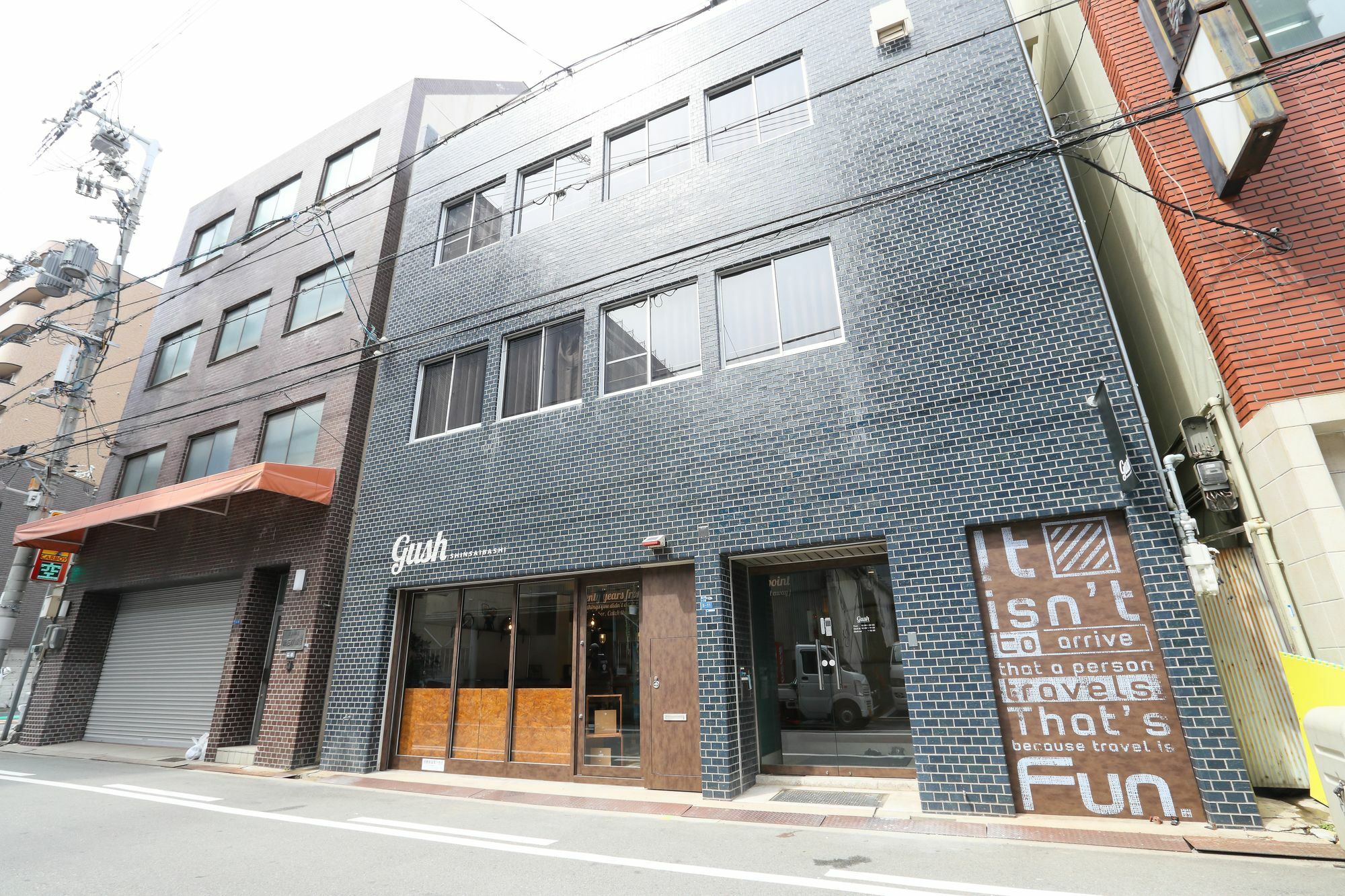 Hotel Gush Ōsaka Exterior foto